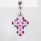 Small Cross - Earrings Tanya - 1